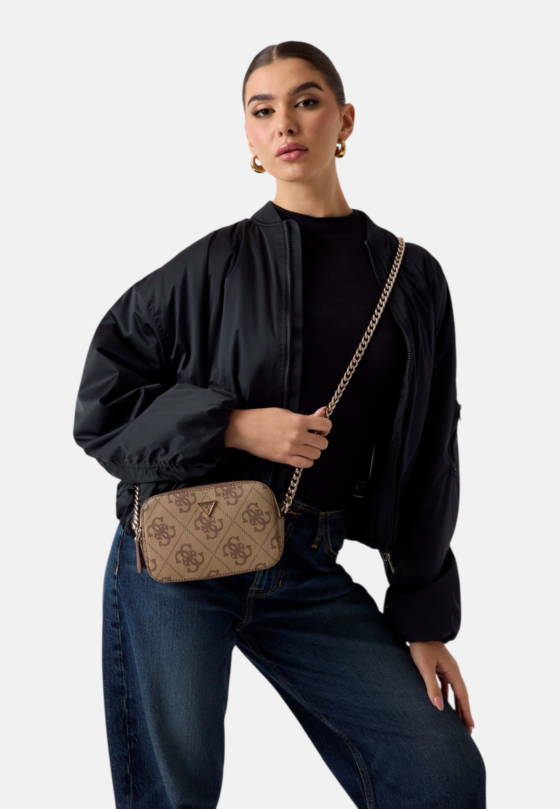 Borsa A Tracolla Donna Guess Crossbody Camera Noelle Ii HWSO9672140