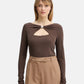Top Manica lunga Donna Guess  Milena Front Bow W6RP11KAQL2