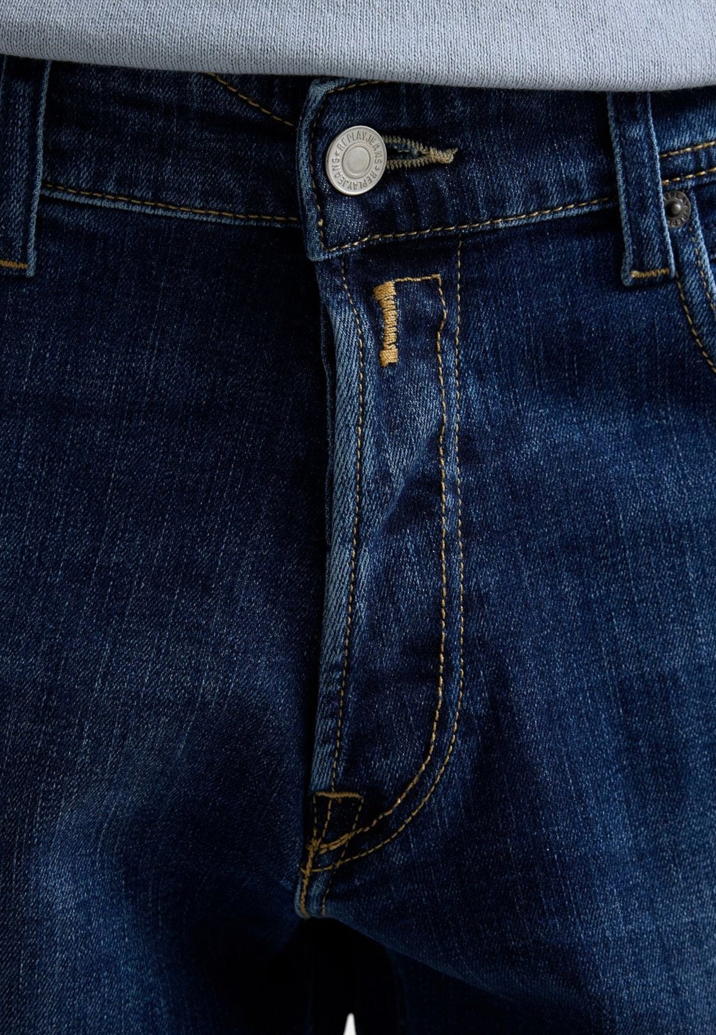 Pantaloncini Jeans Uomo Replay Straight Fit Grover Short M1072 .000.685 192