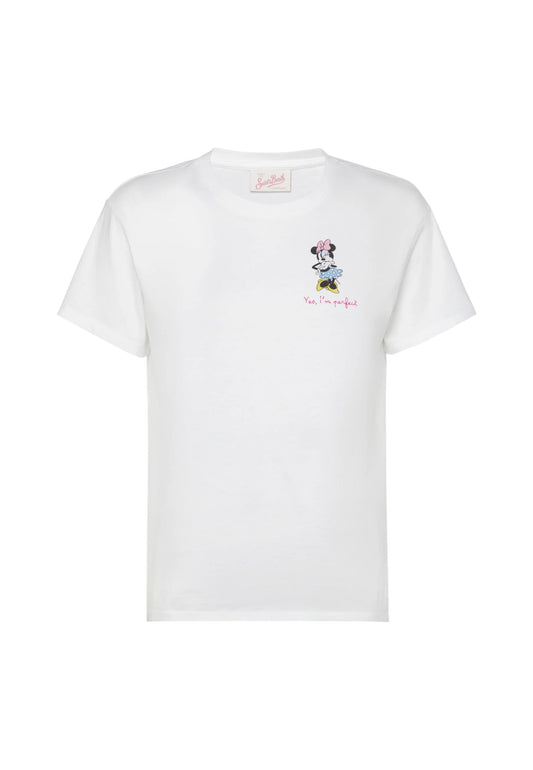T-Shirt Manica Corta Donna Mc2 Saint Barth Minnie Perfect Emilie
