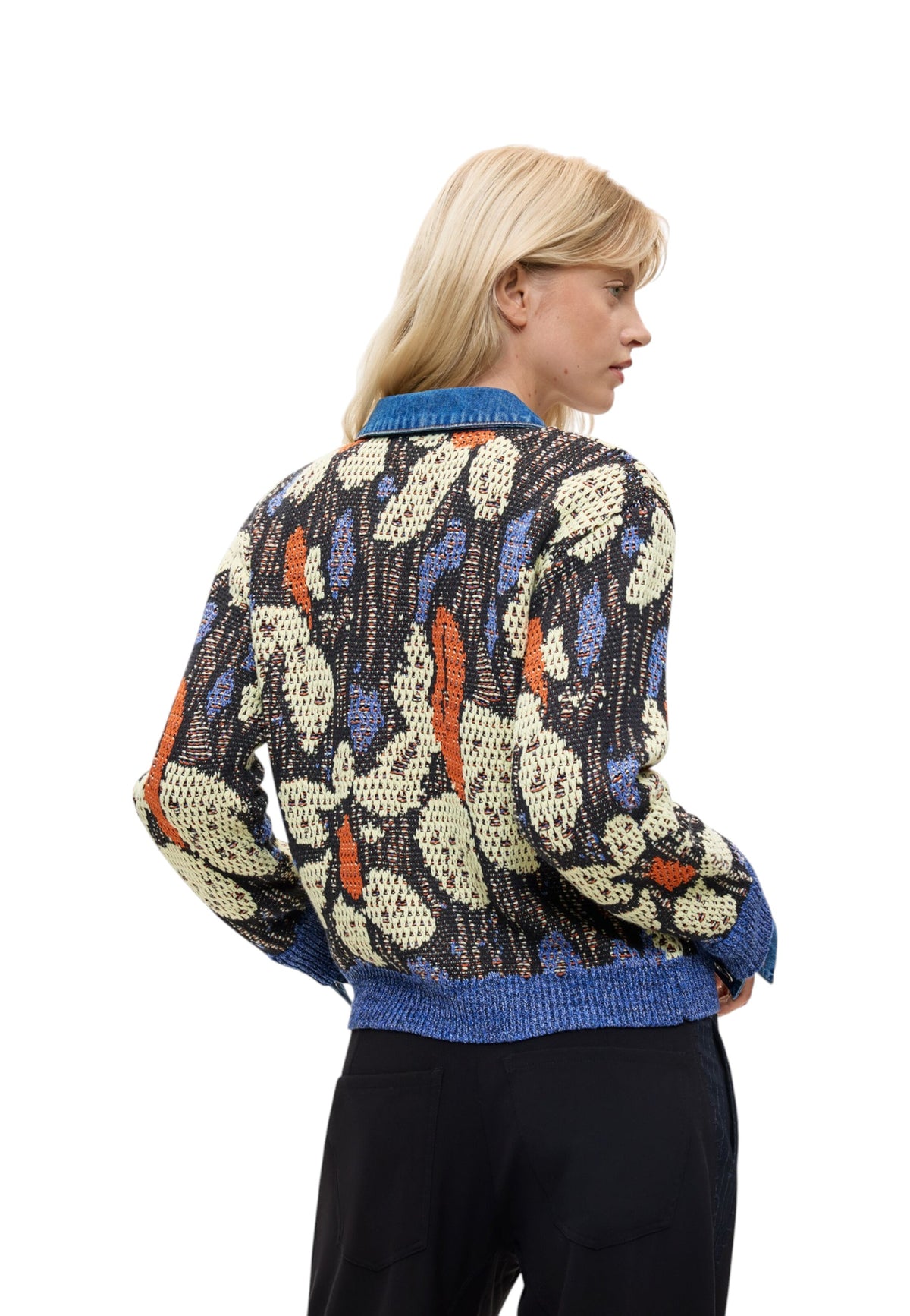 Maglione  Donna Desigual  Jers Vinil 26WWJF47