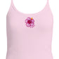 Top  Donna Mc2 Saint Barth Rib Sb Hibiscus Beads Emb Zaira ZAI0001