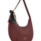 Borsa A Spalla Donna Braccialini Hobo, Singolo, Chiusura con zip, Una tasca interna portacellulare, Charm removibile con margherita e fiocco a pois, Dimensioni: 46 x 9 x 39 Cm Beth B19226YY