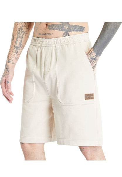 Pantaloncini Bermuda Uomo Calvin klein Jeans  Shrunken Badge Hwk Short J30J322908