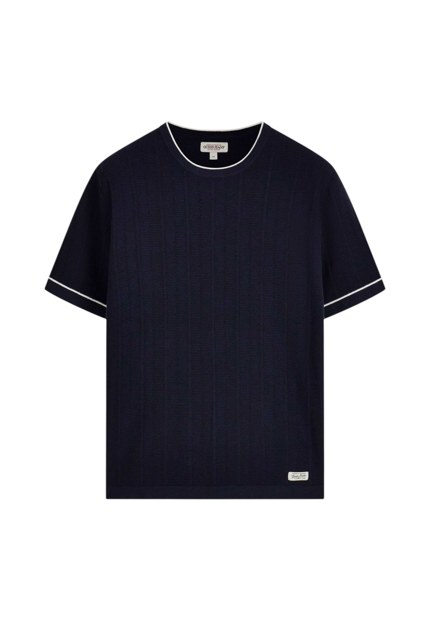Maglia A Girocollo Uomo Guess Manica Corta Gj Stitched M6GR00Z4511