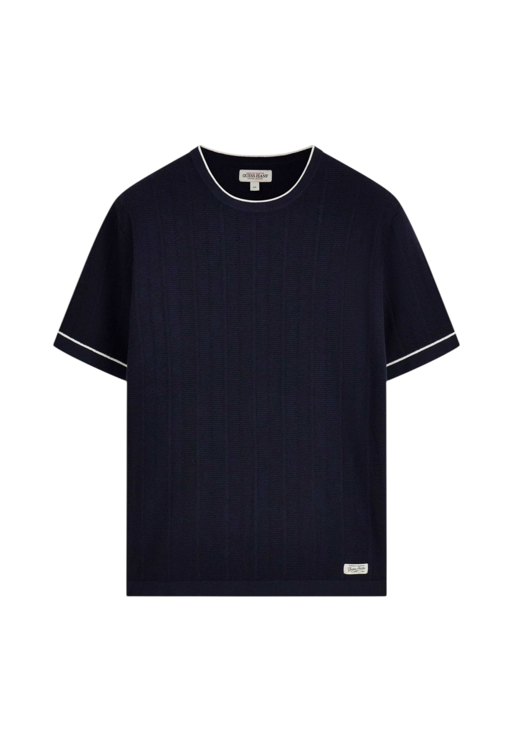 Maglia A Girocollo Uomo Guess Manica Corta Gj Stitched M6GR00Z4511