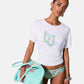 T-Shirt Manica Corta Donna Liu Jo LJ Cachemire Water Eco Line VA6164JS360