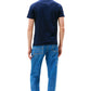 T-Shirt Manica Corta Uomo Tommy Jeans  Tjm Slim Linear Chest
