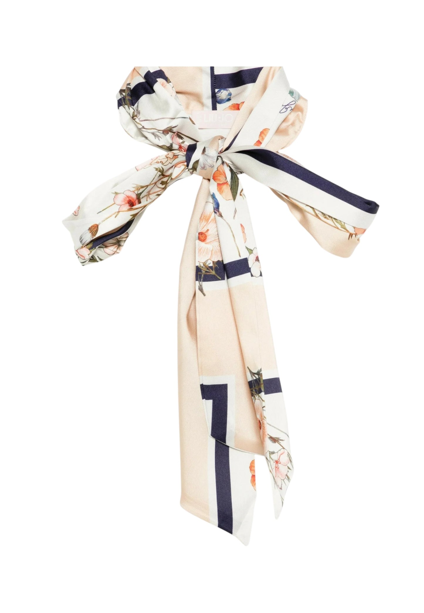 T-Shirt Manica Corta Donna Liu Jo Blooming Foulard  WA6189J6308