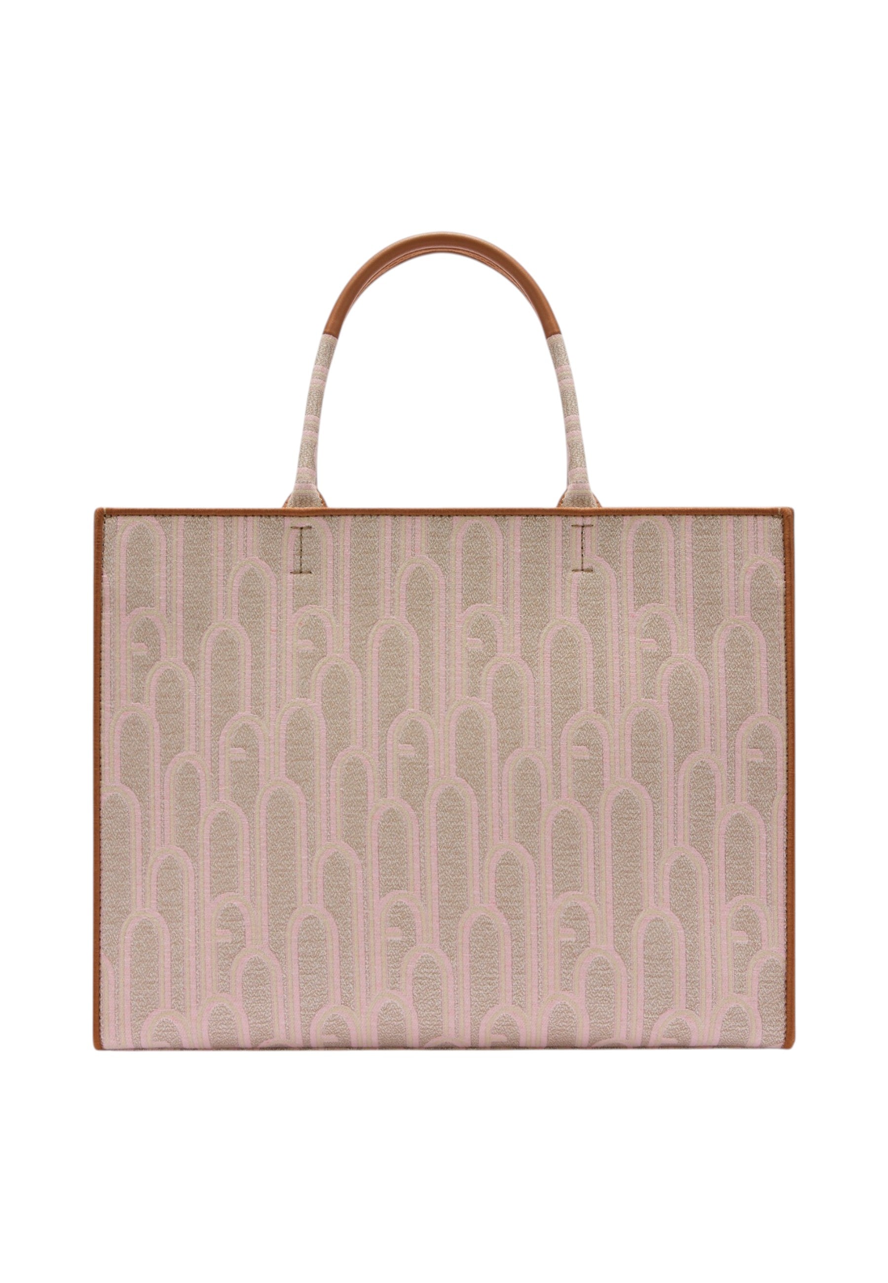 Borsa A Mano Donna Furla Tote Large Tessuto Jacquard Arco Furla Opportunity WB00255BX4423