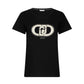 T-Shirt Manica Corta Donna Liu Jo  Monogram Pearl TF5280JS923