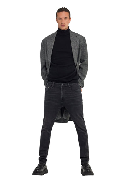 Jeans  Uomo Gas Skinny Fit Sax Zip Plus 351598021138