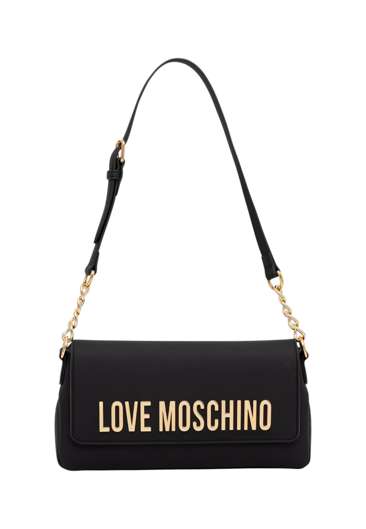 Borsa A Tracolla Donna Love Moschino Rettangolare Con Logo Frontale  JC4109PP1PKD0