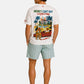T-Shirt Manica Corta Uomo Mc2 Saint Barth Oversize Money Happiness Delmar DLR0001