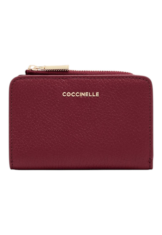 Portafoglio Con Patta Donna Coccinelle Piccolo Metallic Soft E2MW511D101
