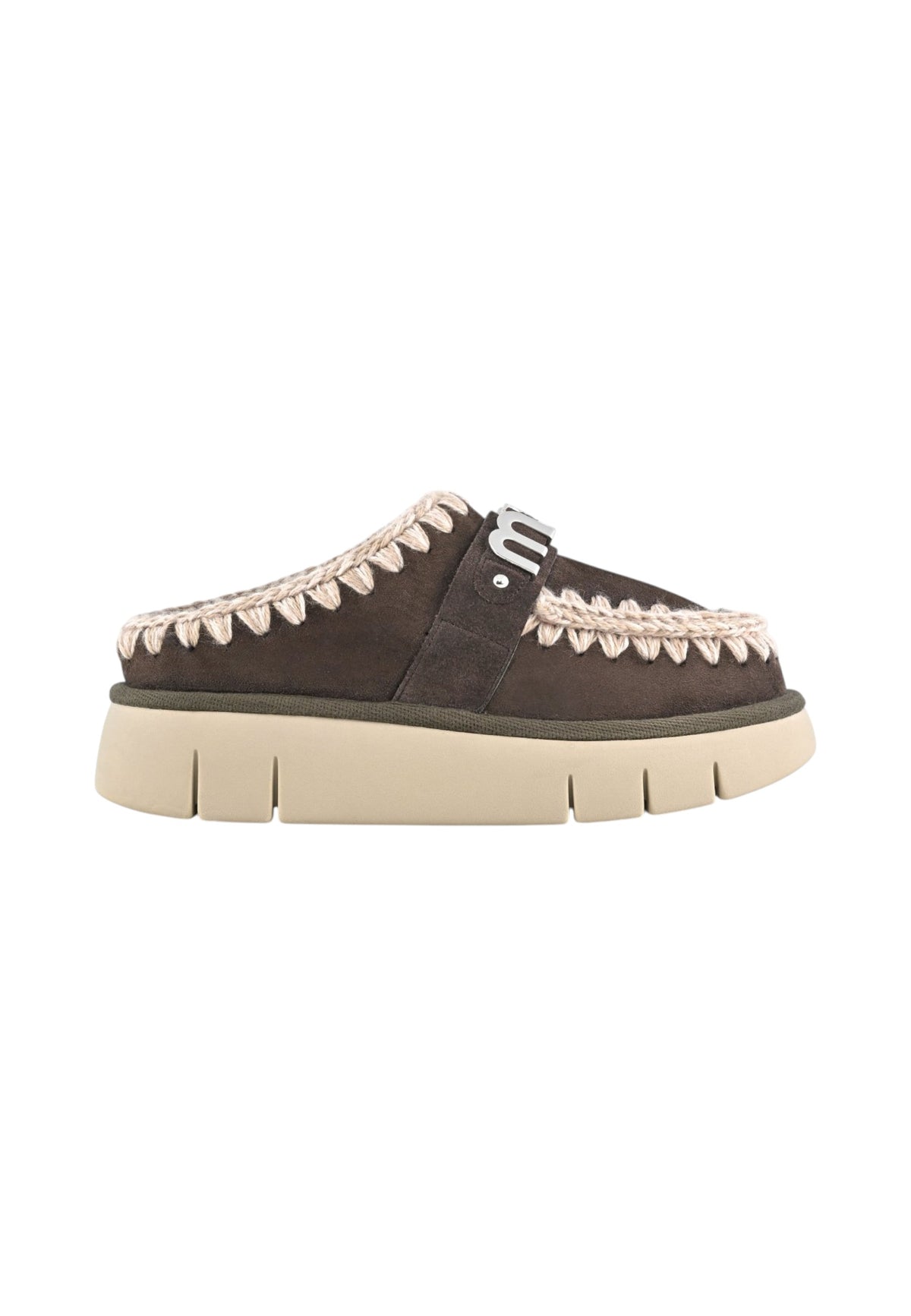 Ciabatte  Donna Mou  Bounce clog metal logo MU.FW531001A