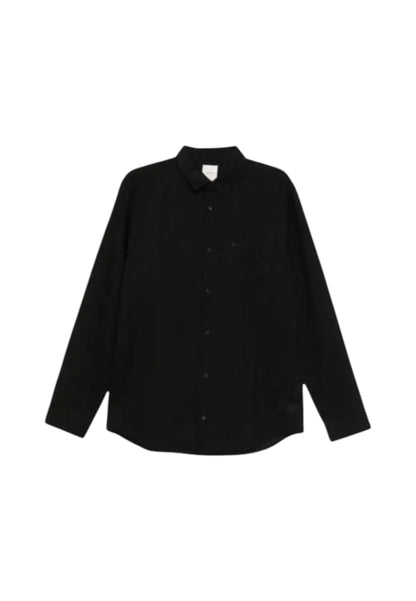 Camicia Manica lunga Uomo Calvin klein  Linen Cotton Regular