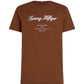 T-Shirt Manica Corta Uomo Tommy Hilfiger  Script Logo