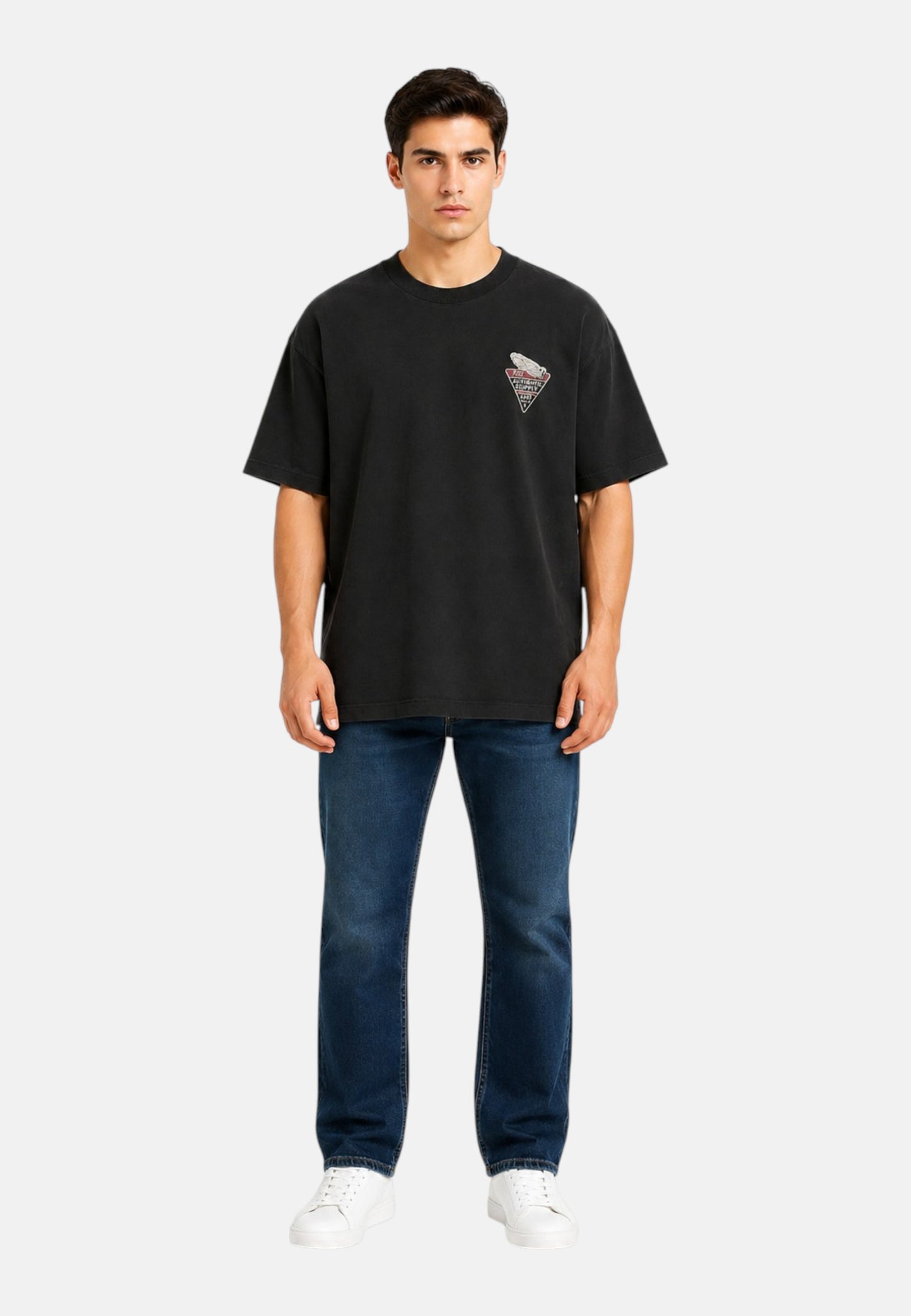 T-Shirt Manica Corta Uomo Guess  Go Graphic Boxy M6RI56K8FQ4