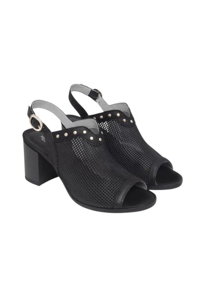 Sandali Con Tacco Donna Nero Giardini E513380D