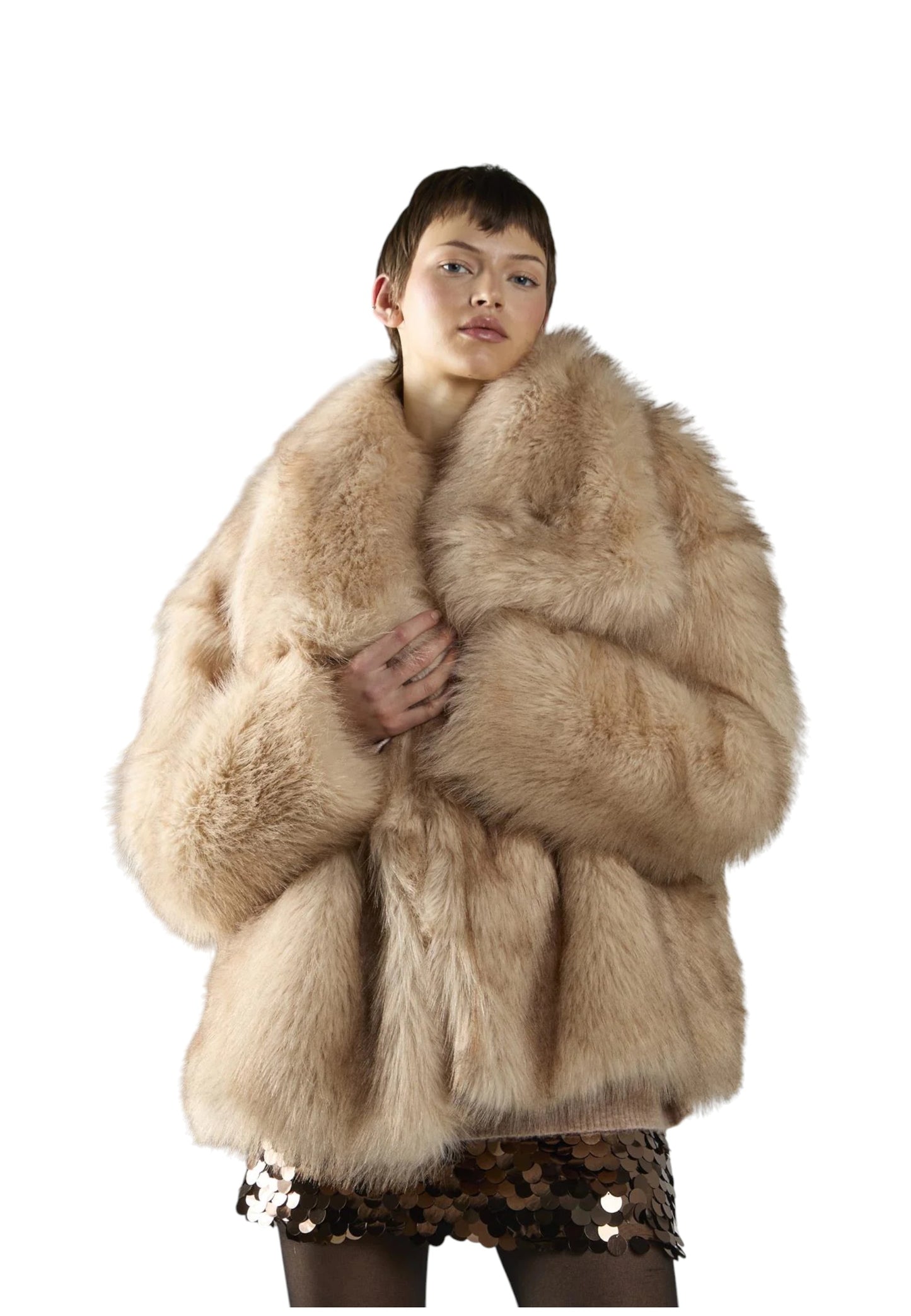 Pelliccia  Donna Glamorous   KA7490