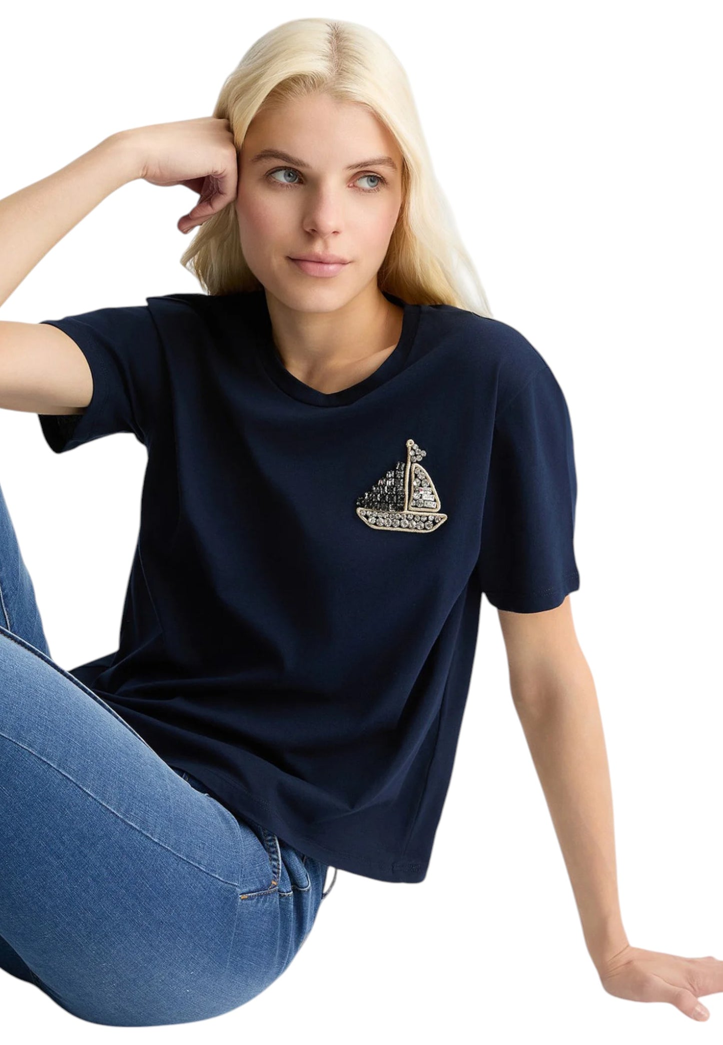 T-Shirt Manica Corta Donna Liu Jo