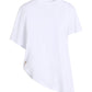 T-Shirt Manica Corta Donna Patrizia Pepe Asimmetrica  2M4376J111