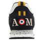Sneakers Basse Uomo Aeronautica Militare Con Patch AM E Aquila  261SC0288UCT03545