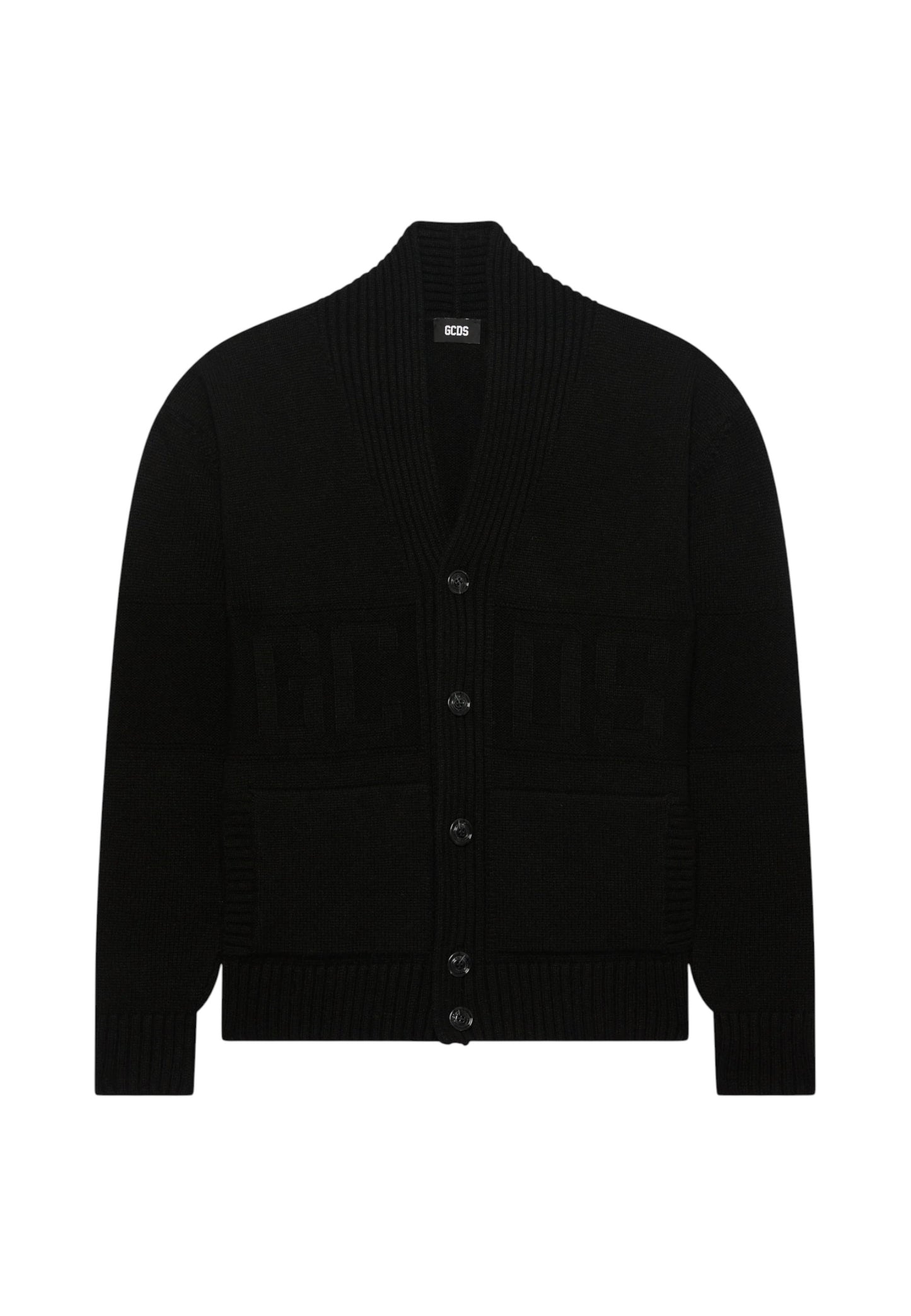 Cardigan  Uomo Gcds  Logo Buttoned B2CM1804KI8