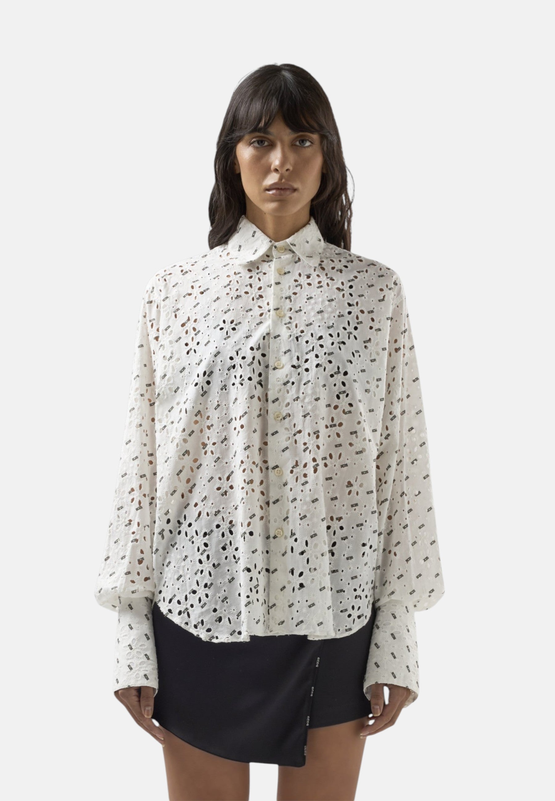 Camicia Manica lunga Donna Gcds   C1WBQH175T083