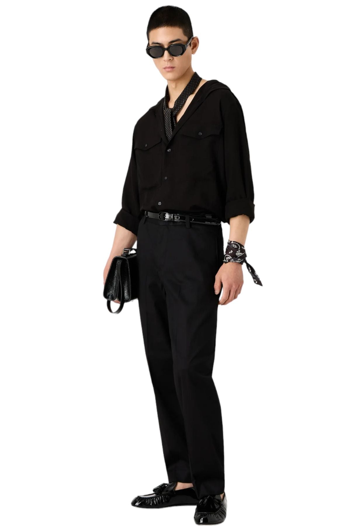 Pantaloni  Uomo Emporio Armani A Gamba Dritta Stretta  3D1PE11NQTZ