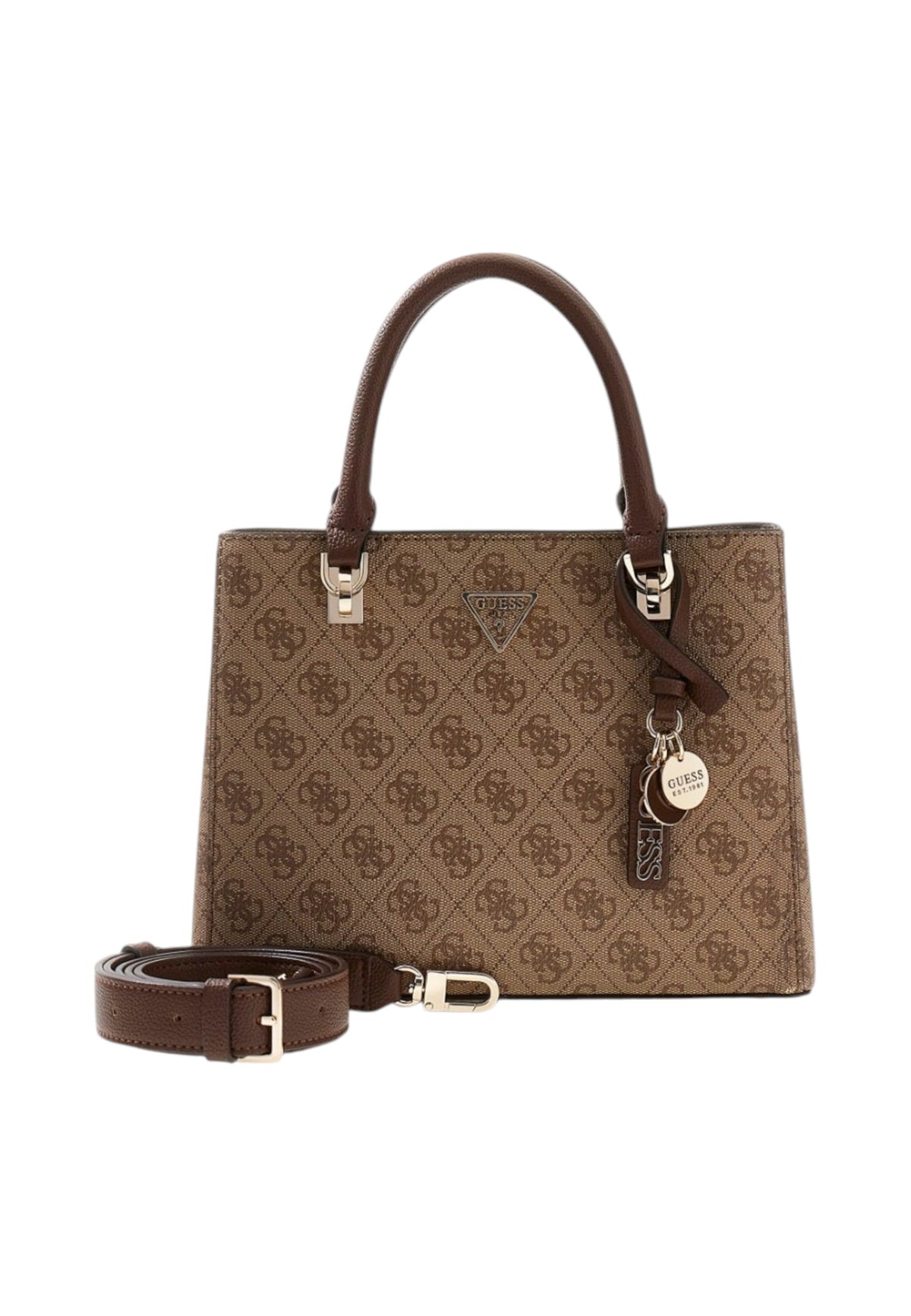 Borsa A Mano Donna Guess Small Multi Comp Satchel Noelle Ii HWBG9672050