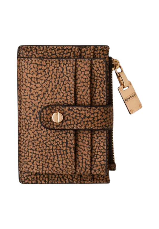 Portacarte  Donna Borbonese Con Zip Graffiti 91020006203