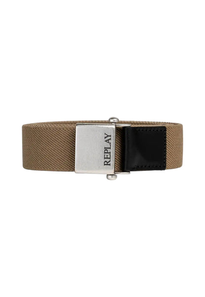 Cintura  Uomo Replay Altezza 3,5 cm In Tessuto