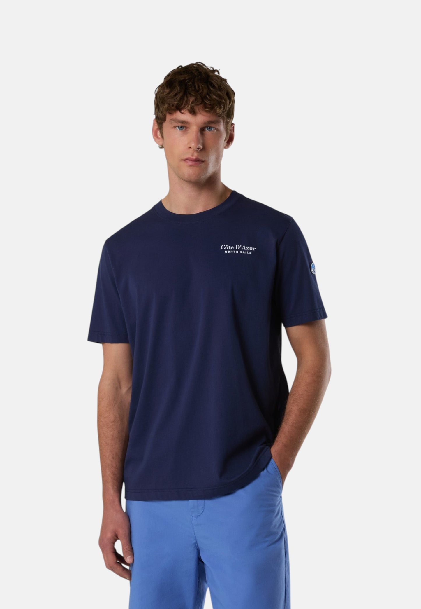 T-Shirt Manica Corta Uomo North Sails Con Stampa  693162