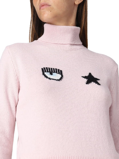 Maglione Collo Alto Donna Chiara Ferragni   73CBFM28CMA10