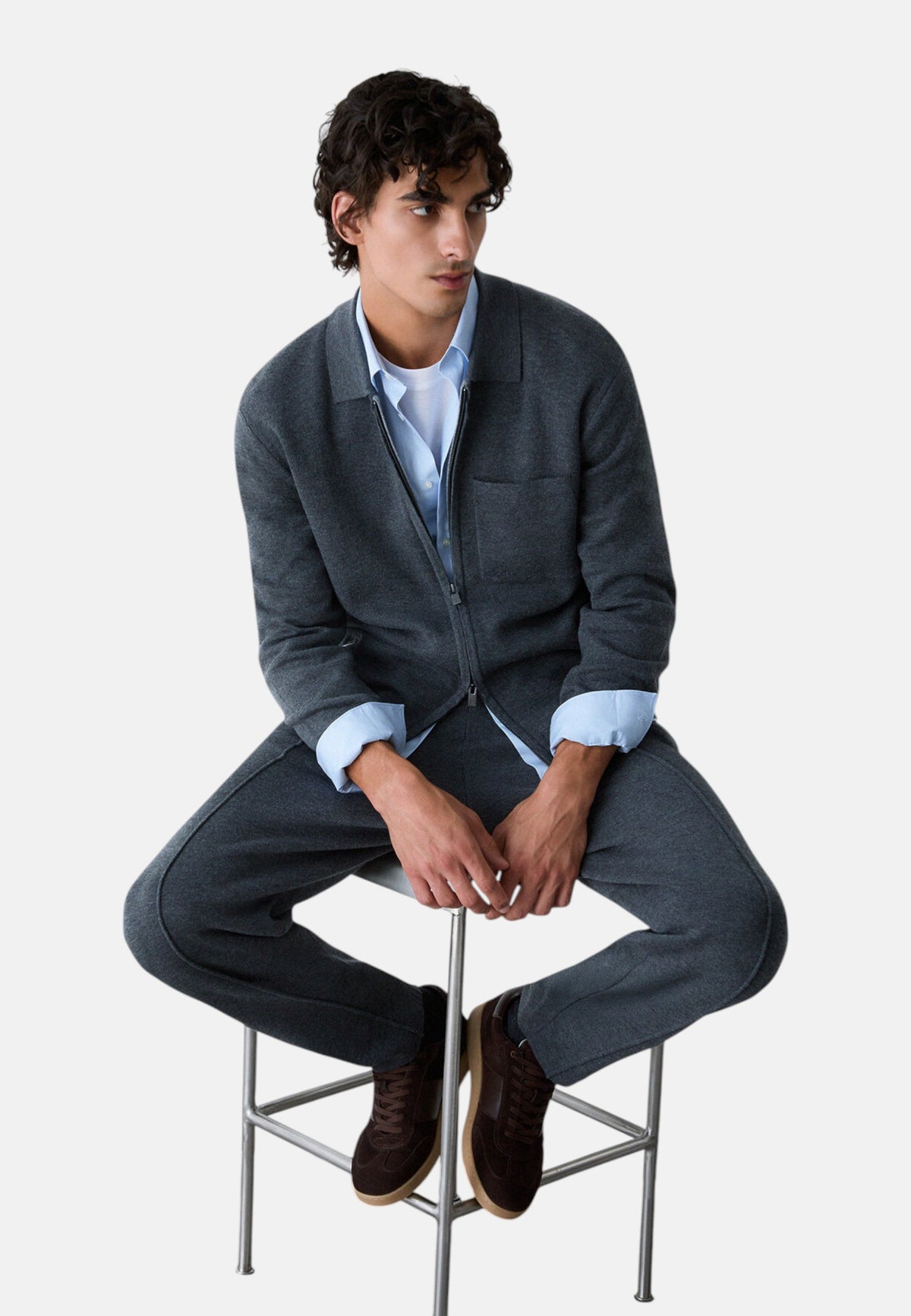 Pantaloni  Uomo Liu Jo In Maglia  QF6105MAB19