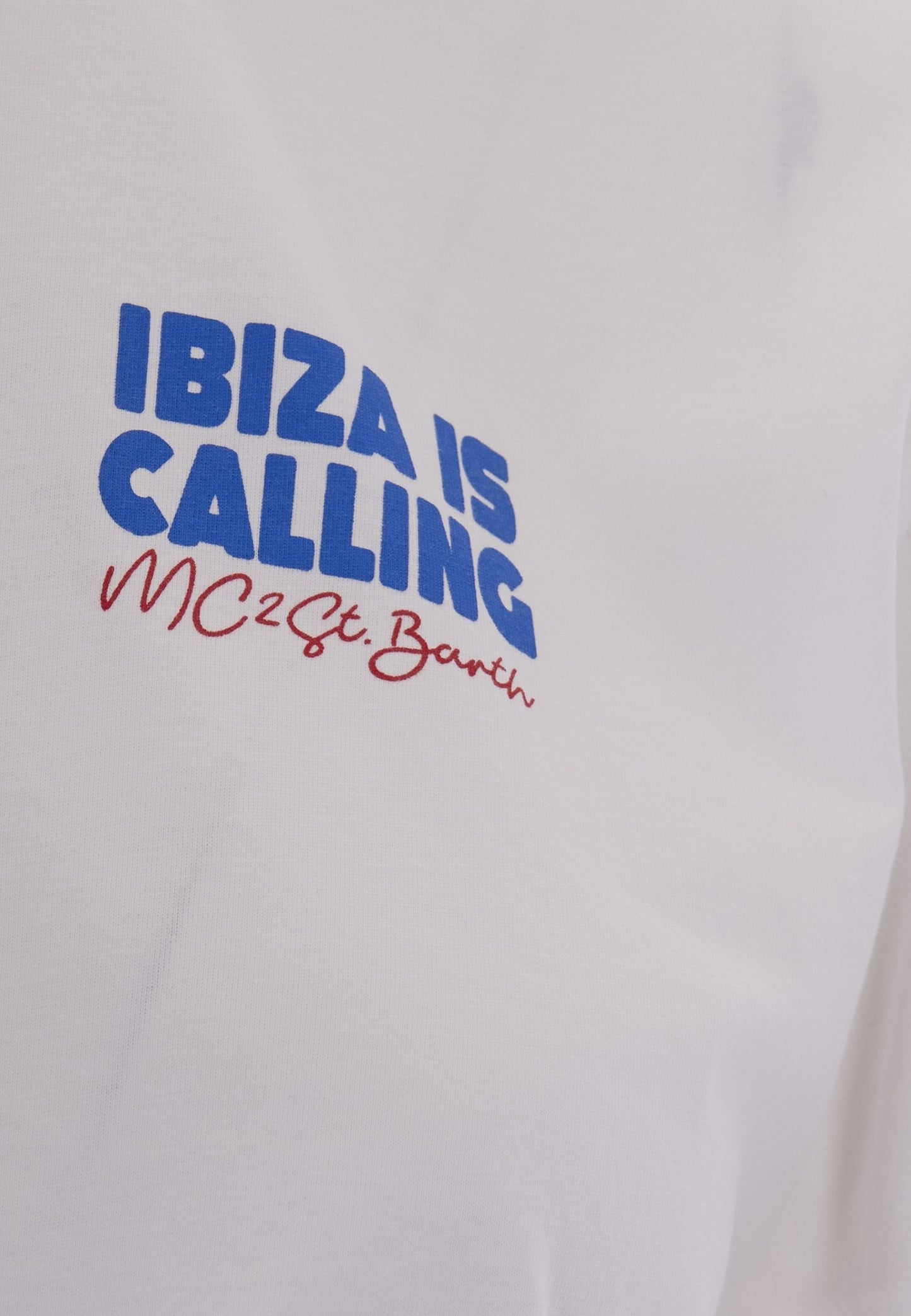 T-Shirt Manica Corta Donna Mc2 Saint Barth Ibiza Calling Emilie EMI0001