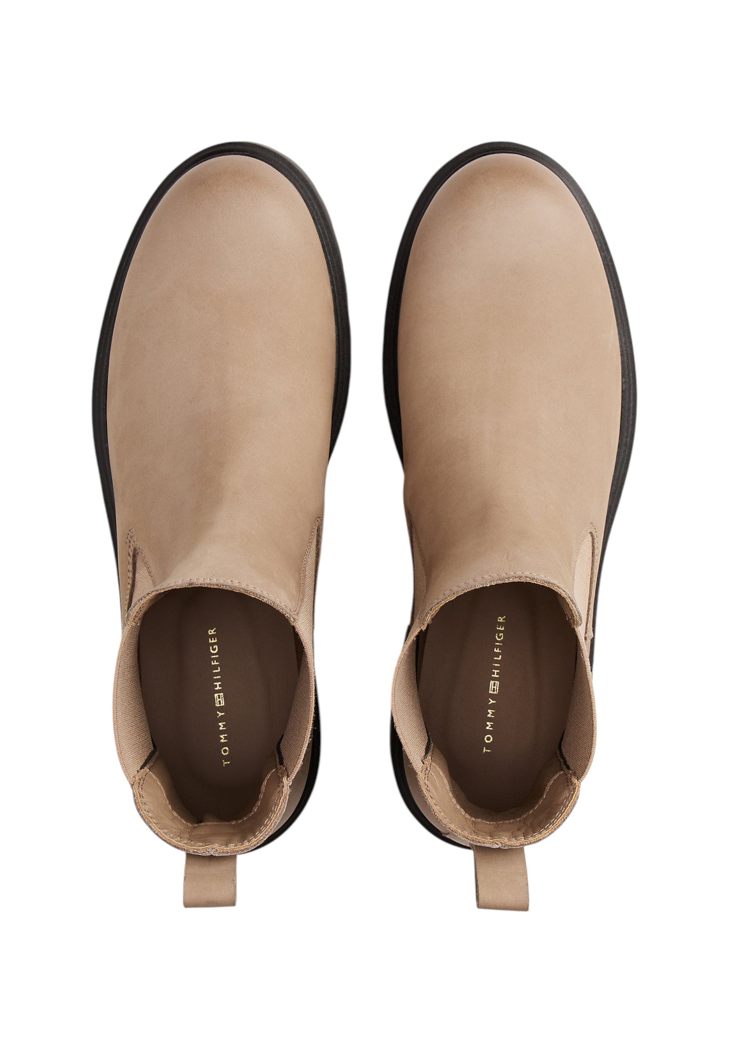 Stivaletti Chelsea Donna Tommy Hilfiger  Th Nubuck Cleated FW0FW09041