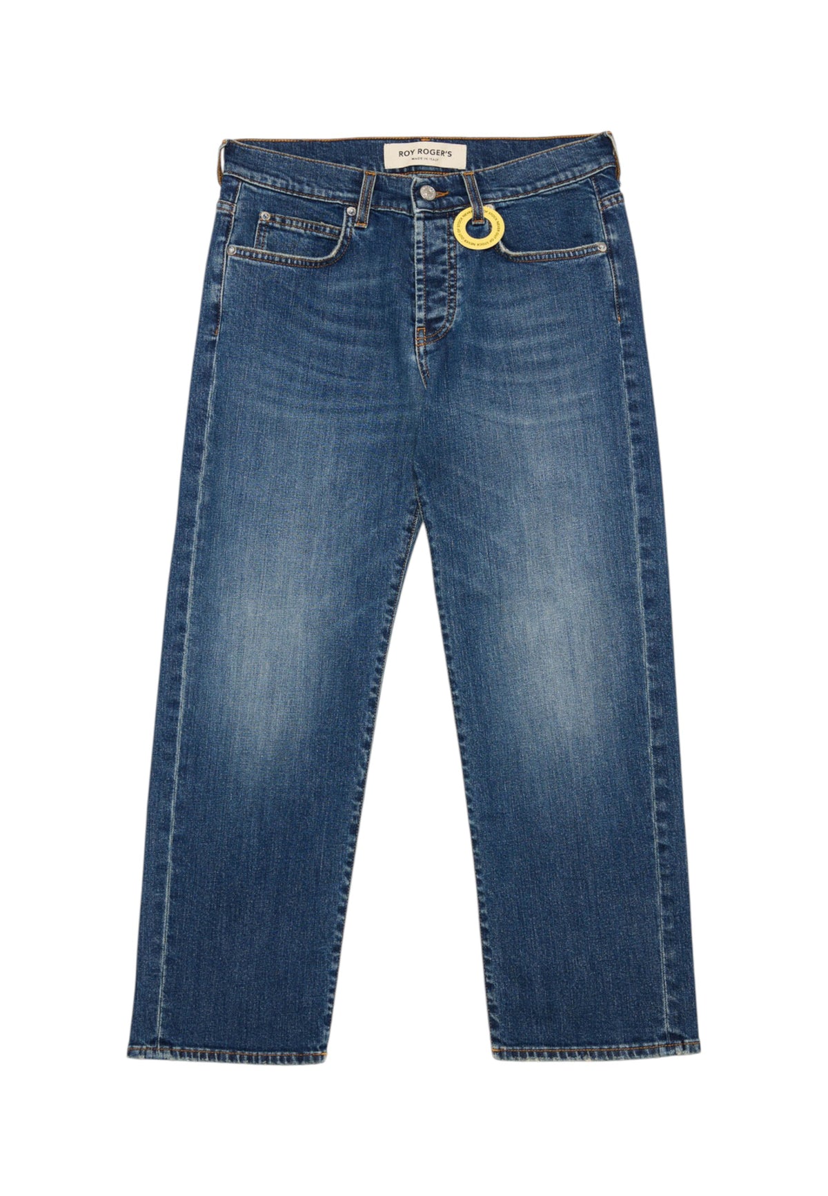 Jeans Boyfriend Fit Donna Roy Roger's Denim di cotone elasticizzato, lavaggio Stone 74 New Oskar RND492CE082906