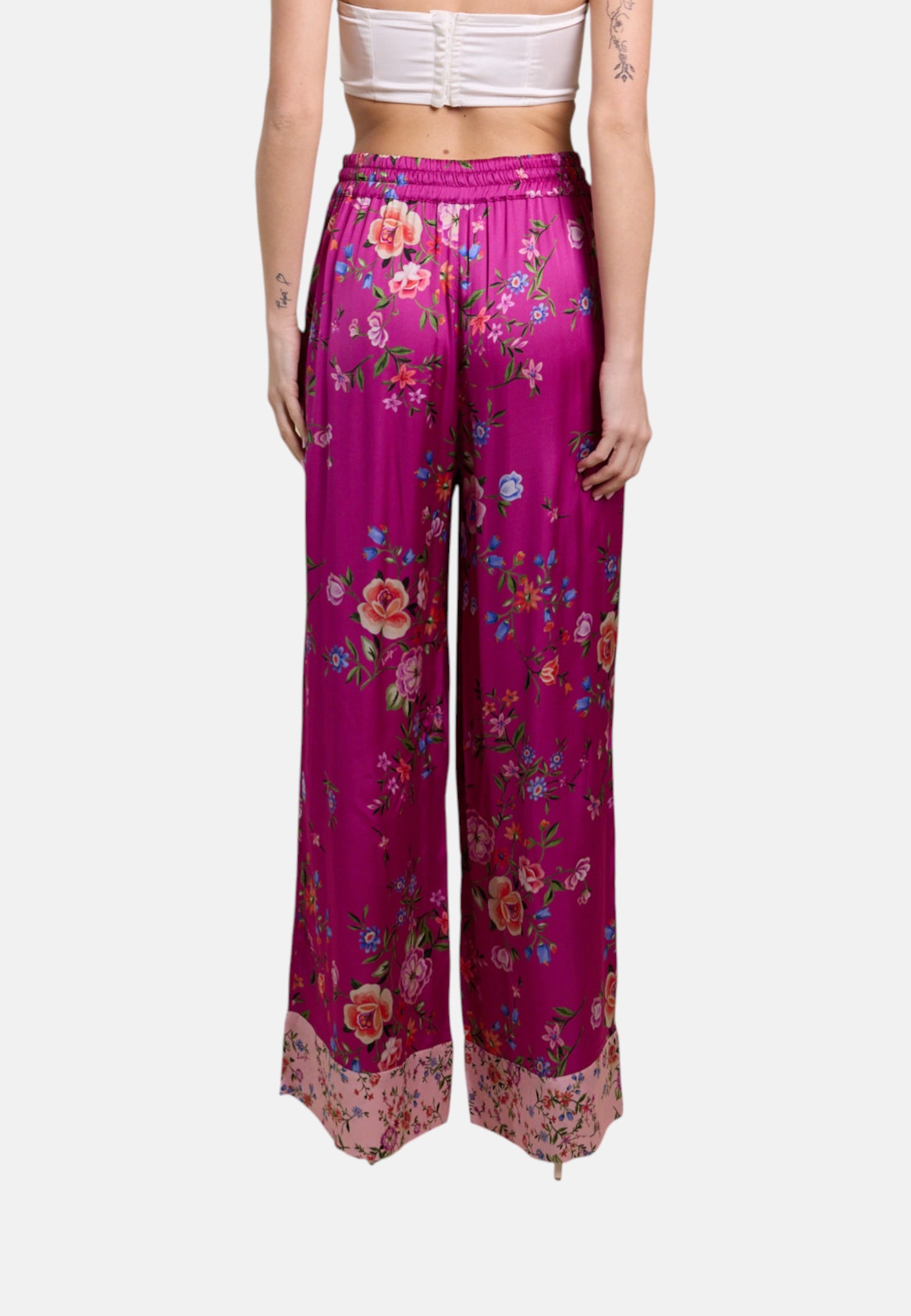 Pantaloni Tuta Donna Liu Jo Patch Con Coulisse Eco Line CA6206TS562