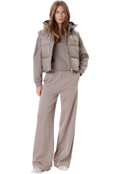 Gilet Con Cappuccio Donna Guess Crop Ernestine W5YL11WHDO2
