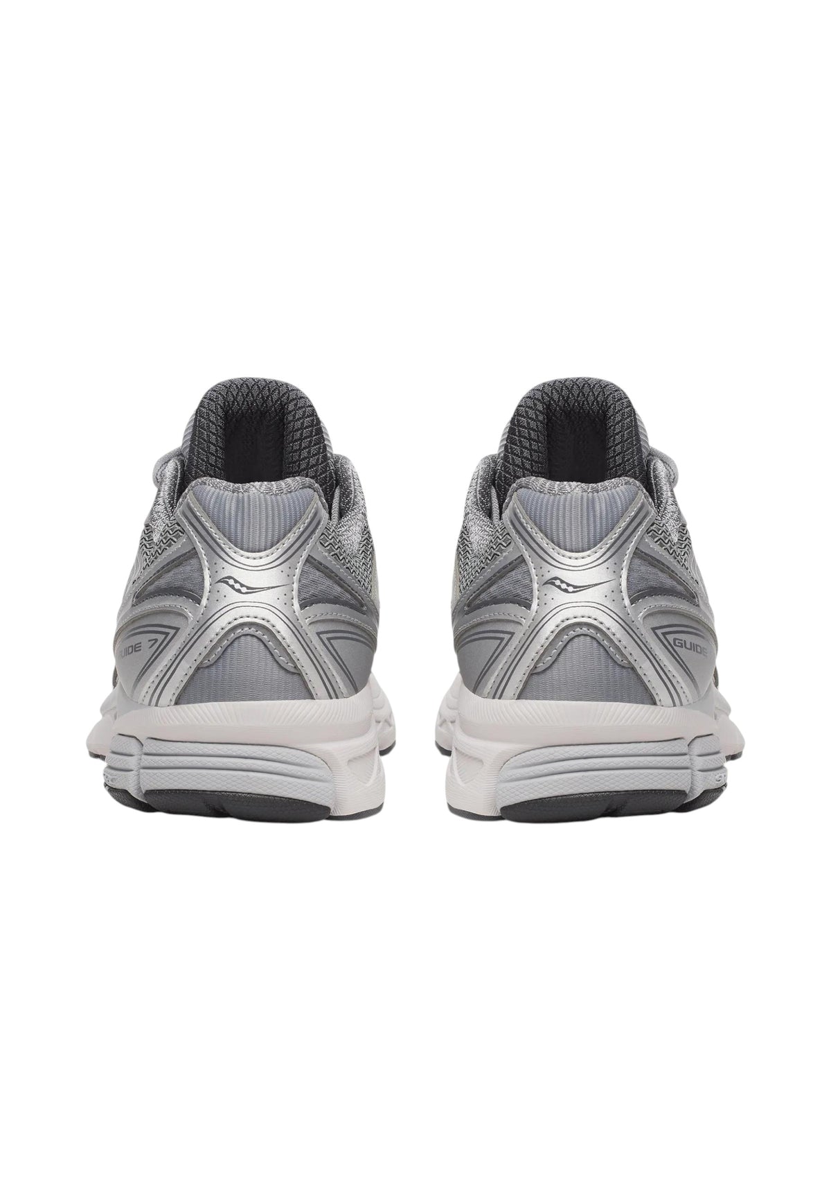 Sneakers Basse Uomo Saucony Chiusura con lacci, Tomaia in mesh traspirante, Tecnologia Power Grid, Dettagli riflettenti, Struttura leggera e ammortizzata Progrid Guide 7 S70936