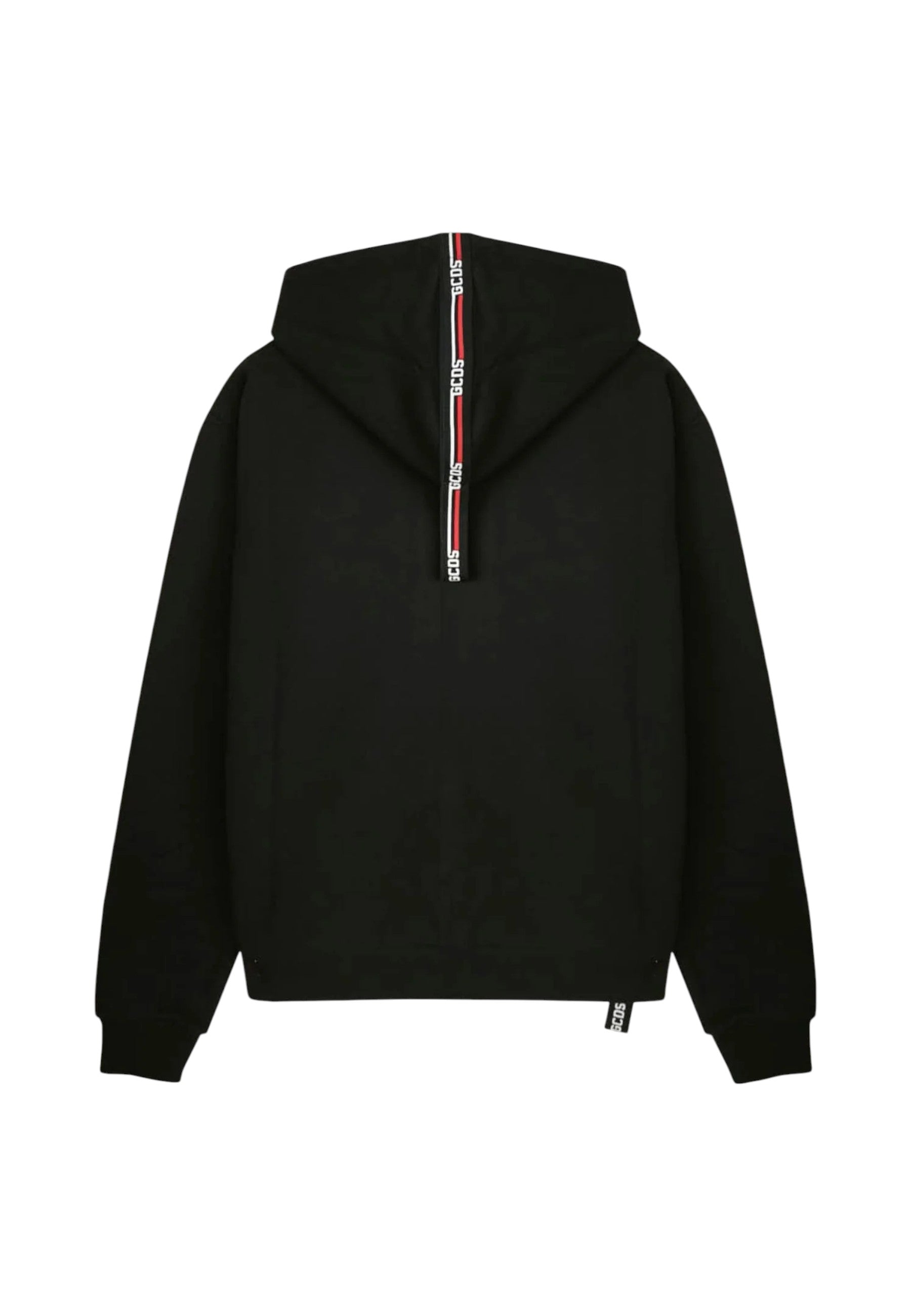 Felpa Con Zip Uomo Gcds Con Cappuccio Logo Tape  B2EM1900JD1