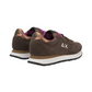 Sneakers Basse Donna Sun68 Stile Running, Nylon E Suede, Logo Ricamato Ally Solid Z46201