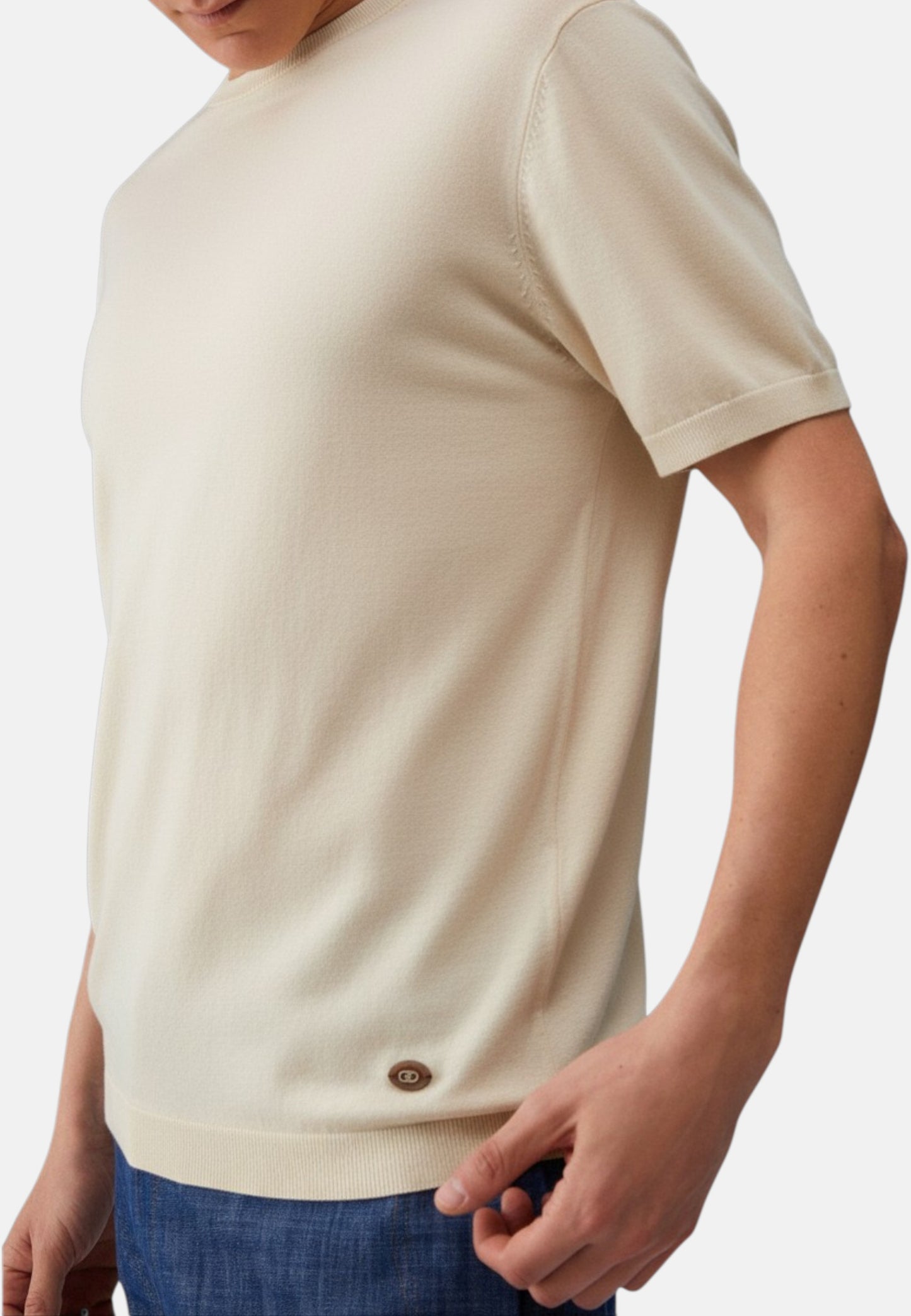 Maglia A Girocollo Uomo Liu Jo Manica Corta  QA6135MA08S