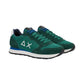 Sneakers Basse Uomo Sun68 Stile Running, Logo Ricamato, Nylon E Suede Tom Solid Z46101