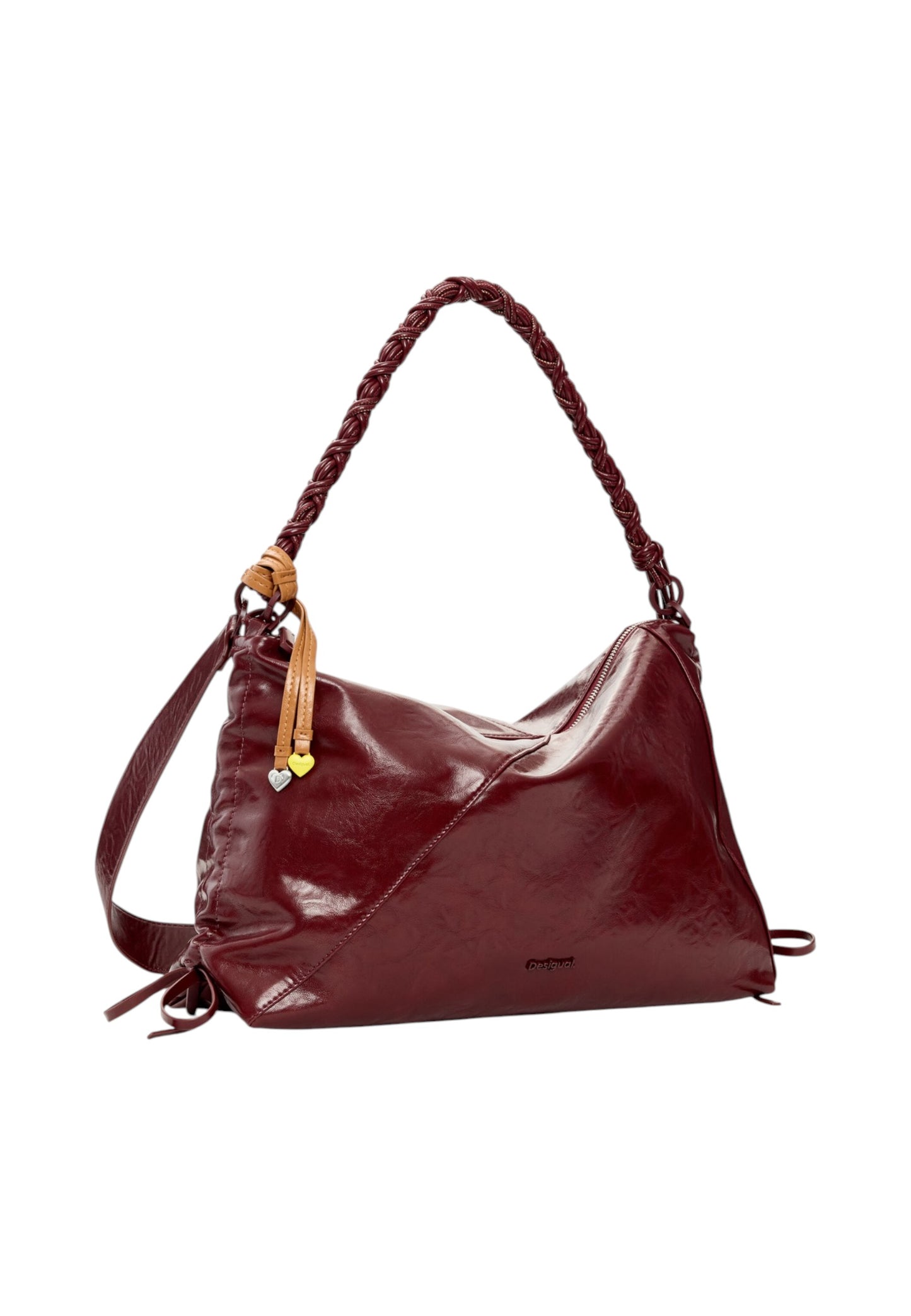Borsa A Spalla Donna Desigual  Bag Rodio Leiria Burgundy 26SAXPBG
