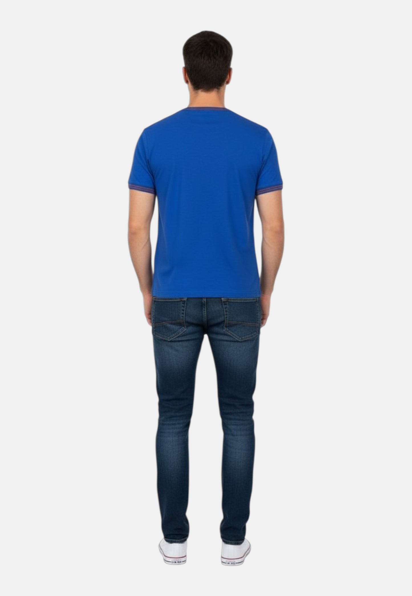 T-Shirt Manica Corta Uomo Harmont & Blaine Con Collo E Orli Rigati  IRQ415021055