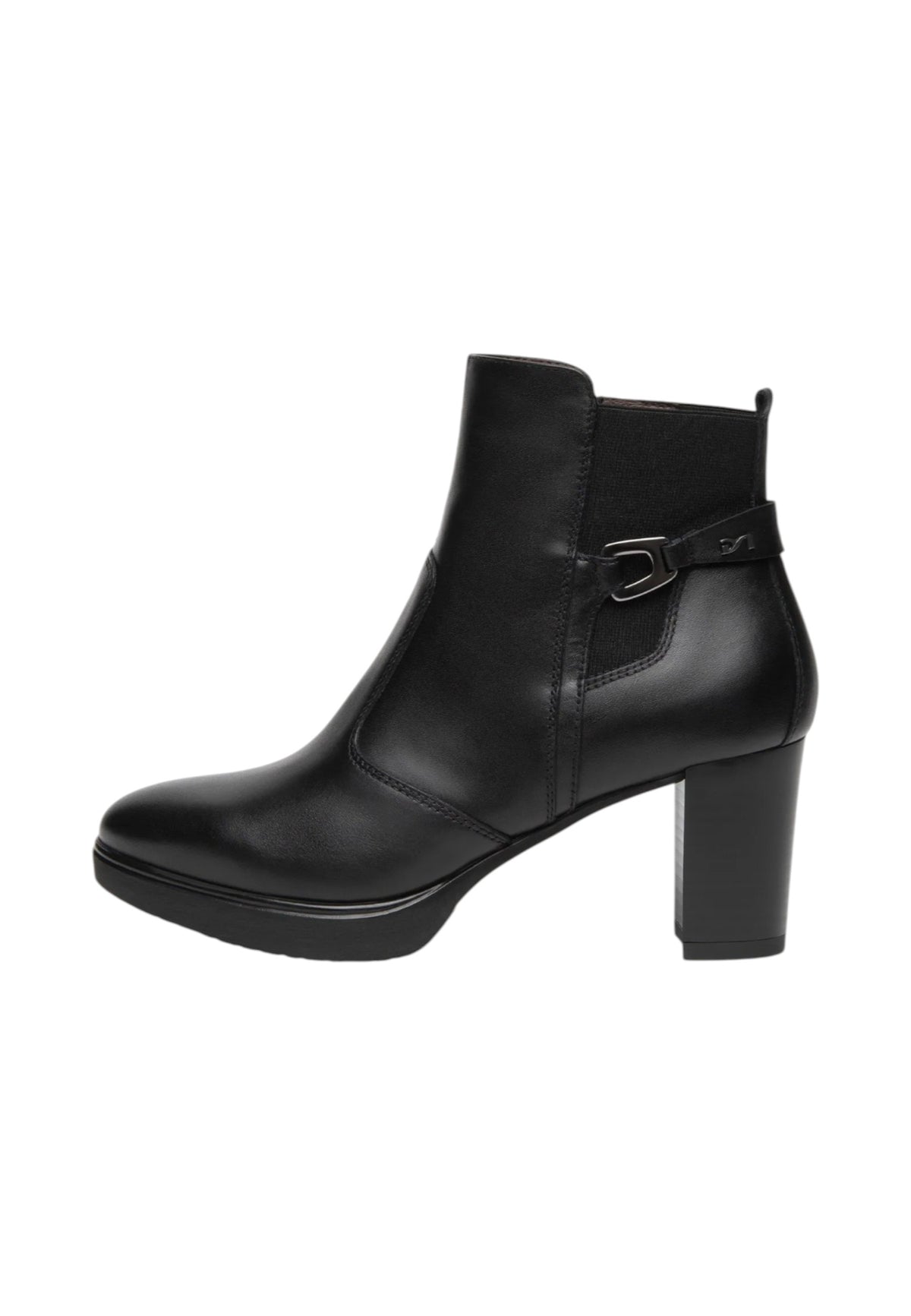 Stivaletti  Donna Nero Giardini  Guanto Elastico Pu.Lesina L16720 Ner I617260D